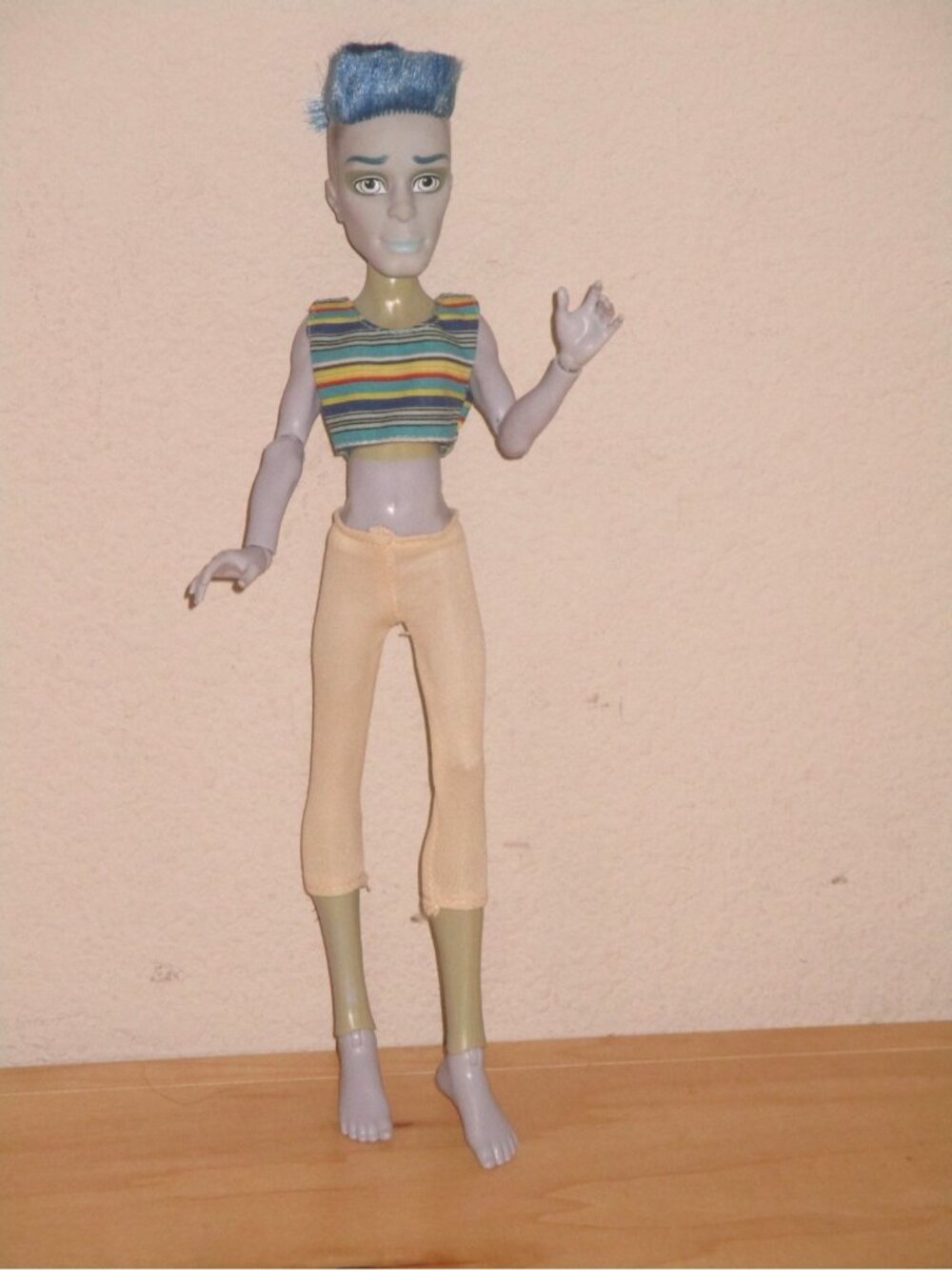 Monster High Slo Mo Student Disembody Council Male Doll Good Pre Owned Condition